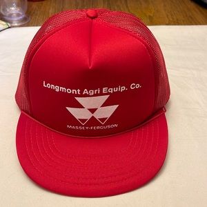 Vintage 90s Longmont (Colorado) Agriculture Equipment Co. SnapBack baseball hat